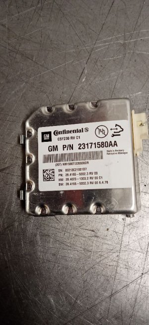 2015-2016 Cadillac SRX Windshield Mounted Front View Camera (Used OEM)