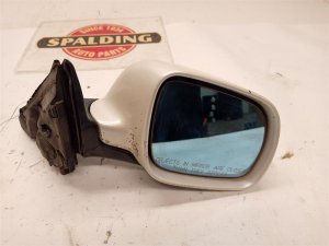1994 Audi 100 White Power Heated Door/Side View Mirror - Right (Passenger) (Used OEM)