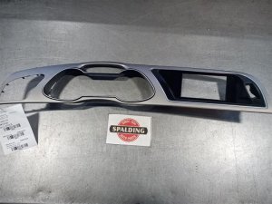 2013-2017 Audi A5 Silver Instrument Panel Bezel (Used OEM)