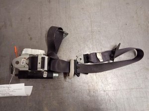 2011-2014 GMC Sierra 2500 Black Seat Belt Assembly - Front, Left (Driver) (Used OEM)