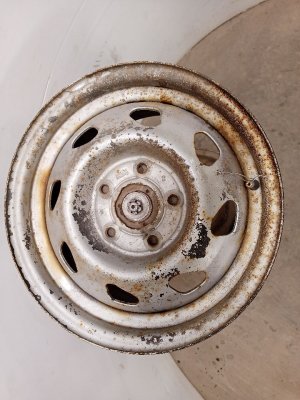 1995-2004 GMC Sonoma 15x7 5-Spoke Steel Wheel (Used OEM)