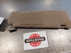 2001-2002 Toyota 4Runner Tan Sun Visor without Illuminated Vanity Mirror - Right (Passenger) (Used OEM)