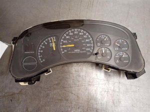 2000-2002 GMC Sierra 1500 Instrument Cluster (MPH) (Used OEM)