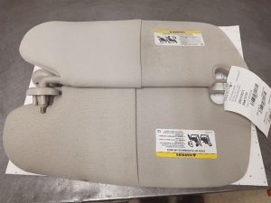 2007-2008 Dodge Ram 1500 Tan Non-Illuminated Sun Visor Set - Left (Driver) (Used OEM)