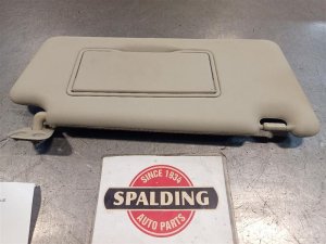 2014-2015 Nissan Rogue Select Tan Sun Visor without Illumination - Right (Passenger) (Used OEM)