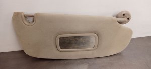 2007-2008 Dodge Ram 1500 Gray Non-Illuminated Sun Visor - Right (Passenger) (Used OEM)