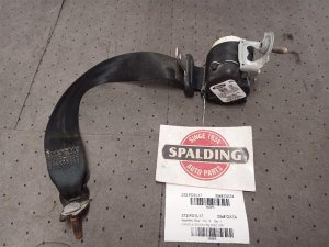 2013-2020 Ford Fusion Black Seat Belt Assembly - Rear, Right (Passenger) (Used OEM)
