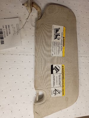 2007-2009 Jeep Compass Tan Sun Visor - Left (Driver) (Used OEM)