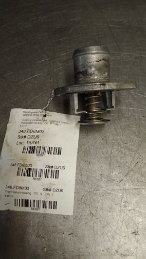 2004-2010 Ford E-150 Integrated Thermostat Housing Assembly (Used OEM)