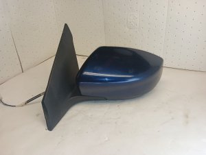 2016-2019 Nissan Sentra Blue Power Door/Side View Mirror - Left (Driver) (Used OEM)