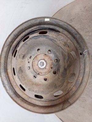 2010-2012 Ram 2500 16x7 10-Slot 8-Lug Steel Wheel (Used OEM)