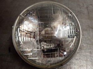 1973-1980 GMC Jimmy Single Round Headlight Bucket Assembly (Used OEM)