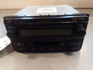2004-2007 Toyota Highlander AM FM CD Cassette Radio (Used OEM)