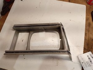 1981 GMC Caballero Chrome Chrome Headlight Door - Left (Driver) (Used OEM)