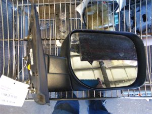 2004-2009 Nissan TITAN Black Side/Door Mirror - Right (Passenger) (Used OEM)
