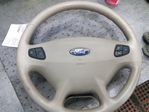 2001-2003 Ford Windstar Tan Steering Wheel Air Bag (Used OEM)