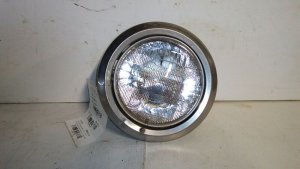 1969-1987 Toyota Land Cruiser Single Round Headlight Assembly with Bucket and Ring - Right (Passenger) (Used OEM)