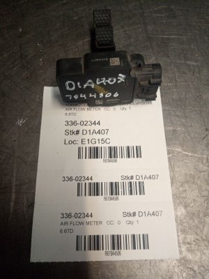  Chevrolet Silverado 2500 Fuel Injection Air Flow Meter Assembly (Used OEM)