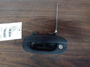 2000-2001 Dodge Ram 1500 Black Exterior Door Handle - Left (Driver) (Used OEM)