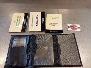 2007 Hyundai Sonata Owners Manual (Used OEM)