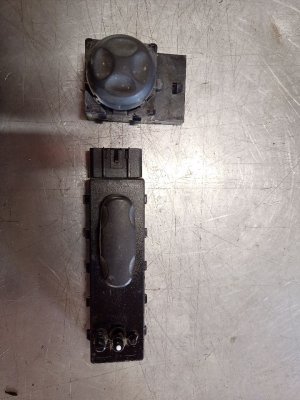 2007-2014 GMC Yukon Tan Master Power Window and Door Lock Switch - Left (Driver) (Used OEM)