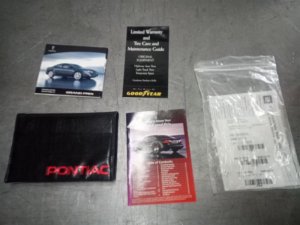 2006 Pontiac Grand Prix Owners Manual (Used OEM)