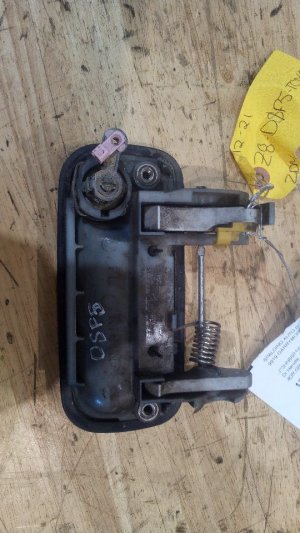 1996-2002 Toyota 4Runner Gray Exterior Door Handle - Left (Driver) (Used OEM)
