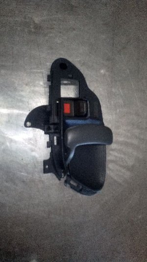 1995-1999 GMC C1500 Gray Interior Door Handle - Right (Passenger) (Used OEM)