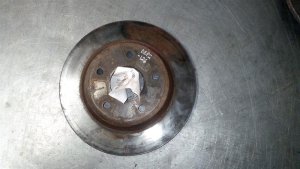 2012 Dodge Journey 12-Inch Disc Brake Rotor - Rear (Used OEM)