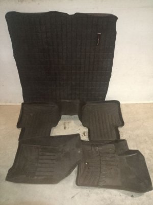 2009-2020 Dodge Journey Black WeatherTech Front, Rear, and Cargo Floor Mat Set (Used OEM)