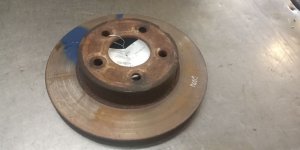 2002-2007 Jeep Liberty Vented Disc Brake Rotor - Front (Used OEM)