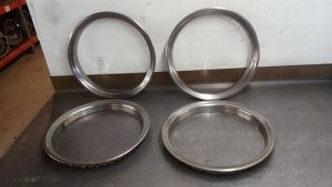 1980-1993 GMC G3500 Chrome Wheel Trim Ring (Used OEM)