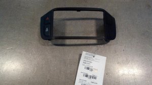 2003-2005 Honda Pilot Black Radio and Climate Control Instrument Panel Bezel (Used OEM)