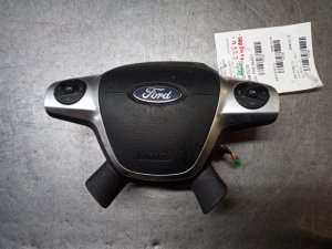 2013-2018 Ford C-Max Black Steering Wheel Air Bag - Left (Driver) (Used OEM)
