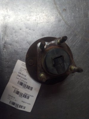 2007-2010 Pontiac G5 Hub Assembly with ABS for Drum Brakes - Rear (Used OEM)