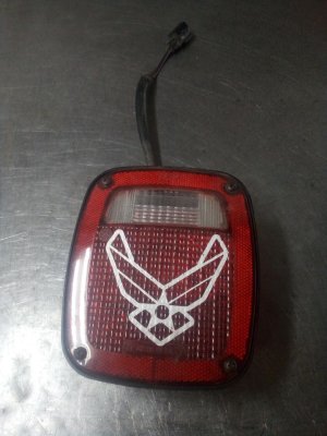 1998-2006 Jeep Wrangler Tail Light - Left (Driver) (Used OEM)