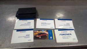 2008 Suzuki Forenza Owners Manual (Used OEM)