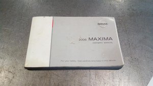 2006 Nissan Maxima Owners Manual (Used OEM)