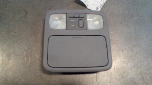 2004-2007 Toyota Highlander Silver Roof Console Panel with Switch (Used OEM)