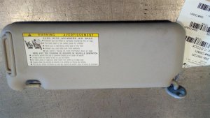 2007-2008 Scion tC Silver Sun Visor - Right (Passenger) (Used OEM)