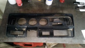 1981-1993 Dodge D350 Instrument Panel Bezel (Used OEM)