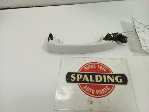 1999-2011 Volkswagen Golf White Exterior Door Handle - Left (Driver) (Used OEM)