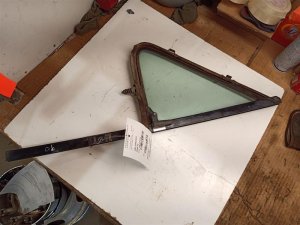 1980-1986 Ford F-150 Door Glass - Front, Right (Passenger) (Used OEM)