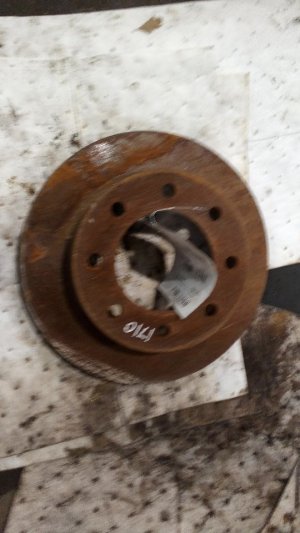 2003-2009 Hummer H2 Black Drilled and Slotted Disc Brake Kit - Front (Used OEM)