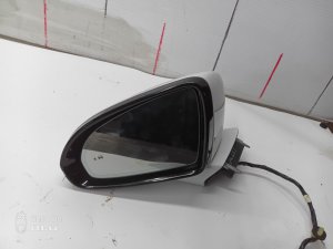 2017-2019 Buick LaCrosse White Door/Side View Mirror - Left (Driver) (Used OEM)