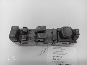 2003-2007 Chevrolet Silverado 1500 Black Master Door Lock and Window Switch - Left (Driver) (Used OEM)