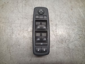 2015-2017 Chrysler 200 Black Master Power Window and Door Lock Switch - Left (Driver) (Used OEM)