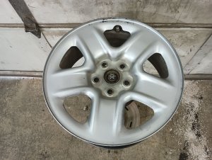 2006-2012 Toyota RAV4 Silver 17x6.5 Steel Wheel (Used OEM)