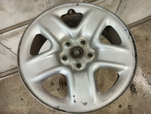 2006-2012 Toyota RAV4 Silver 17x6.5 Steel Wheel (Used OEM)