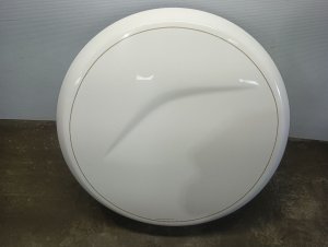 2006-2012 Toyota RAV4 White Hard Spare Tire Cover (Used OEM)